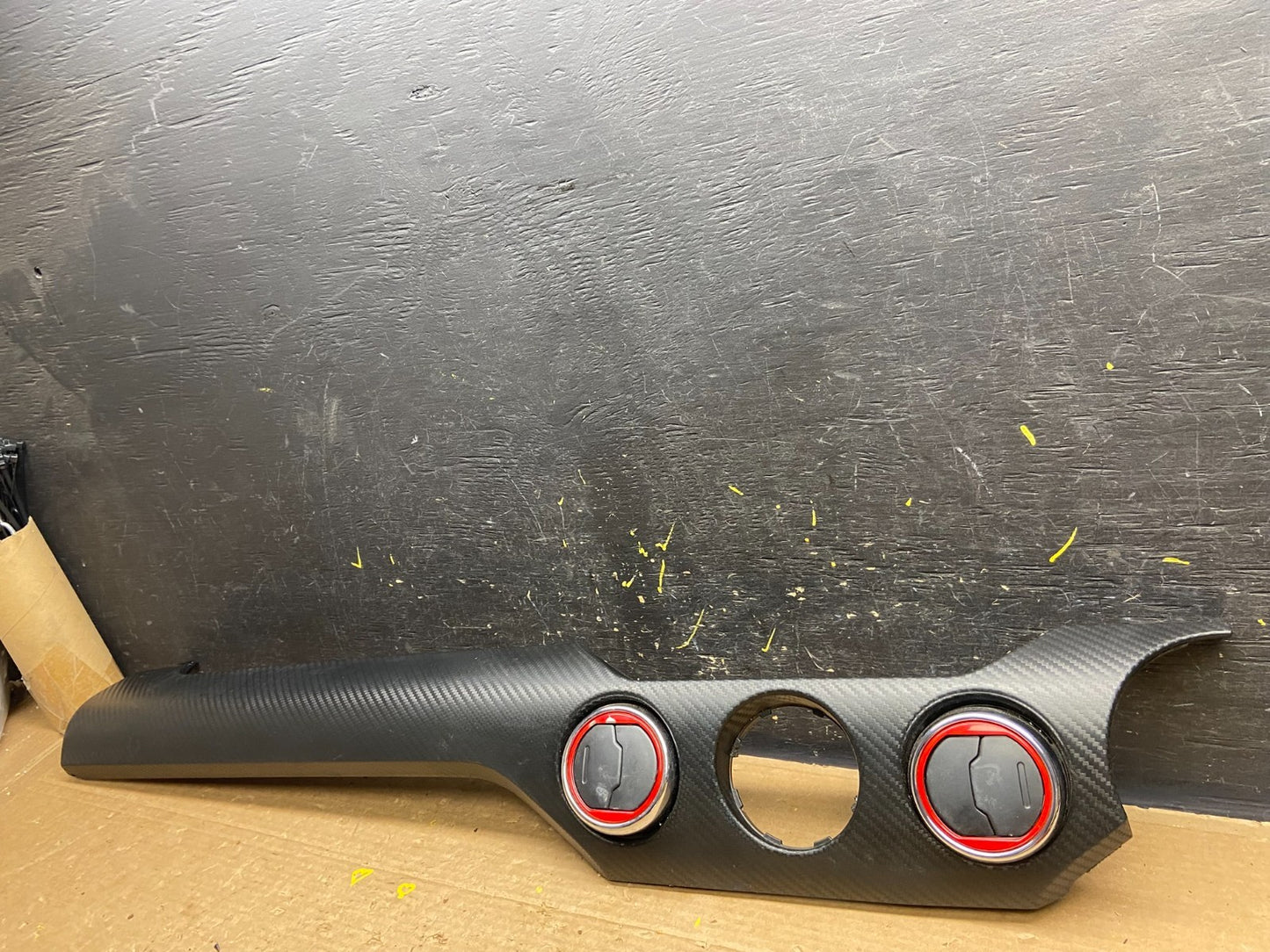 2015 to 2019 Ford Mustang Center Console Dash Trim Panel W/ Air Vents  W3308 DG2