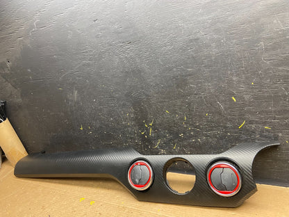 2015 to 2019 Ford Mustang Center Console Dash Trim Panel W/ Air Vents  W3308 DG2