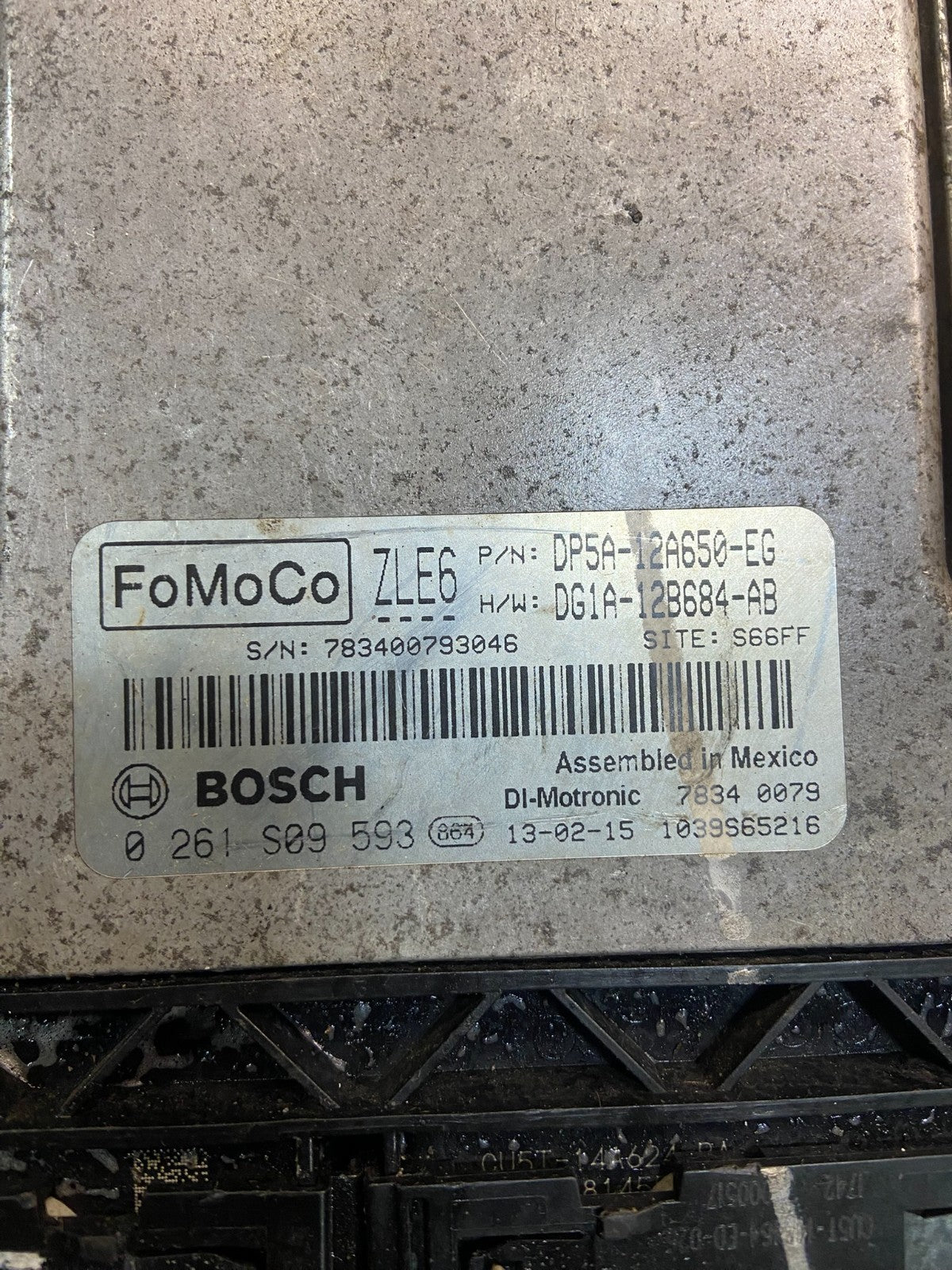 2013 2014 2015 Lincoln MKX Engine Control Module Unit Ecu Ecm OEM y4392 DG3