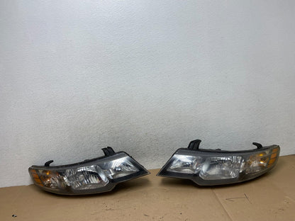 2010 2011 2012 Kia Forte Left+Right Side Headlights Halogen TYC AG4087 DW0