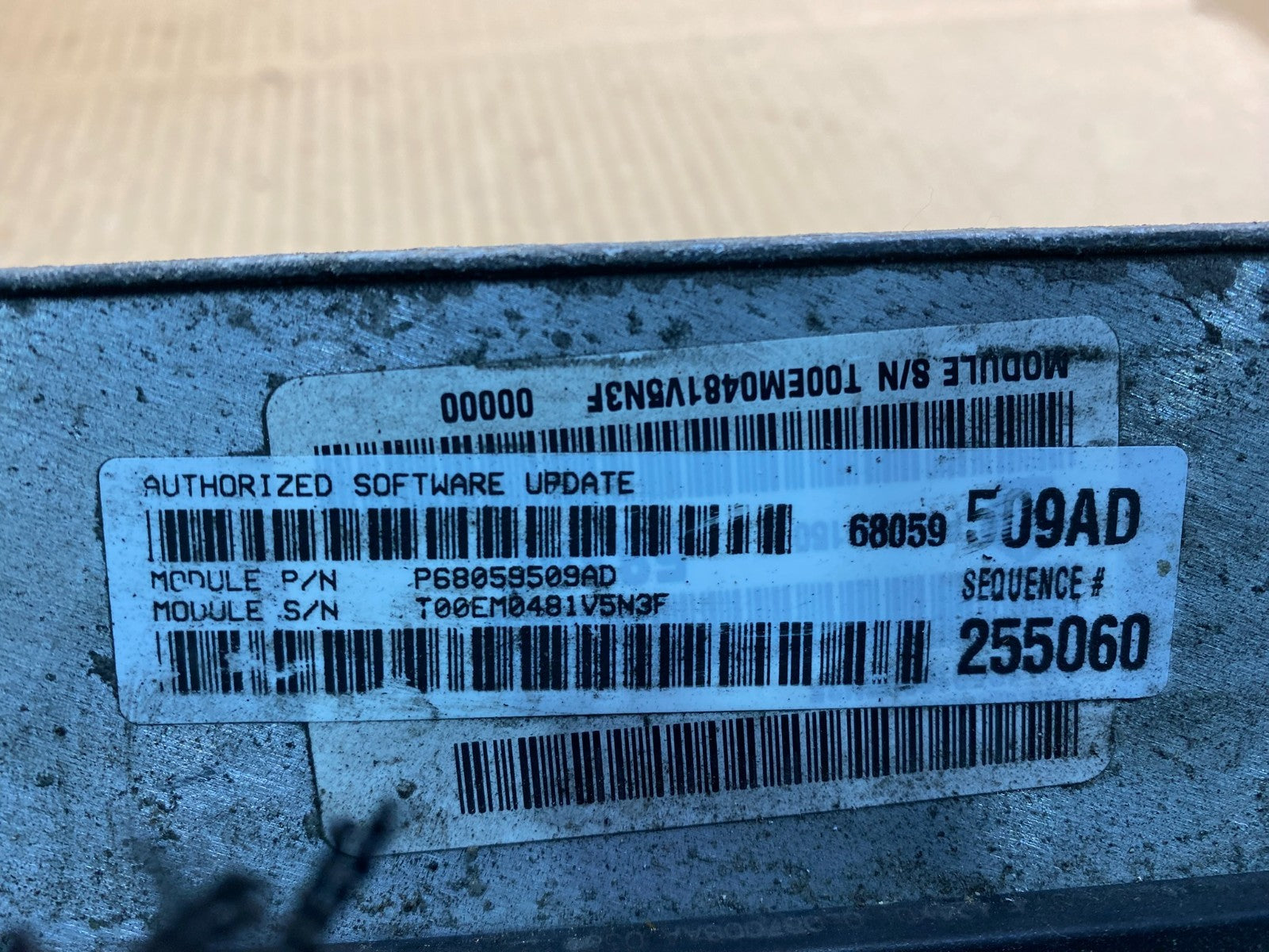 2011 Dodge Dakota 3.7L V8 Engine Computer Module ECM ECU Unit OEM Z4730 DG4
