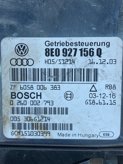 2002 2006 Audi A4 Transmission Computer Module TCM TCU AH3341 LK2