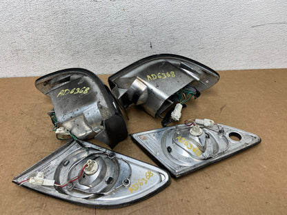 1998 to 2002 Toyota Corolla Left+Right Set Black Tail lights ad6368 DG10