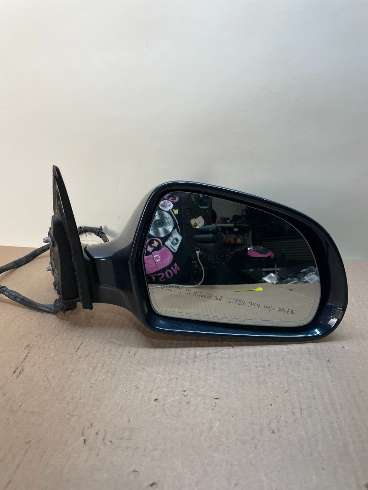 2009 to 2011 Audi A6 Right Passenger RH View Power Door Mirror AJ0619 DG8