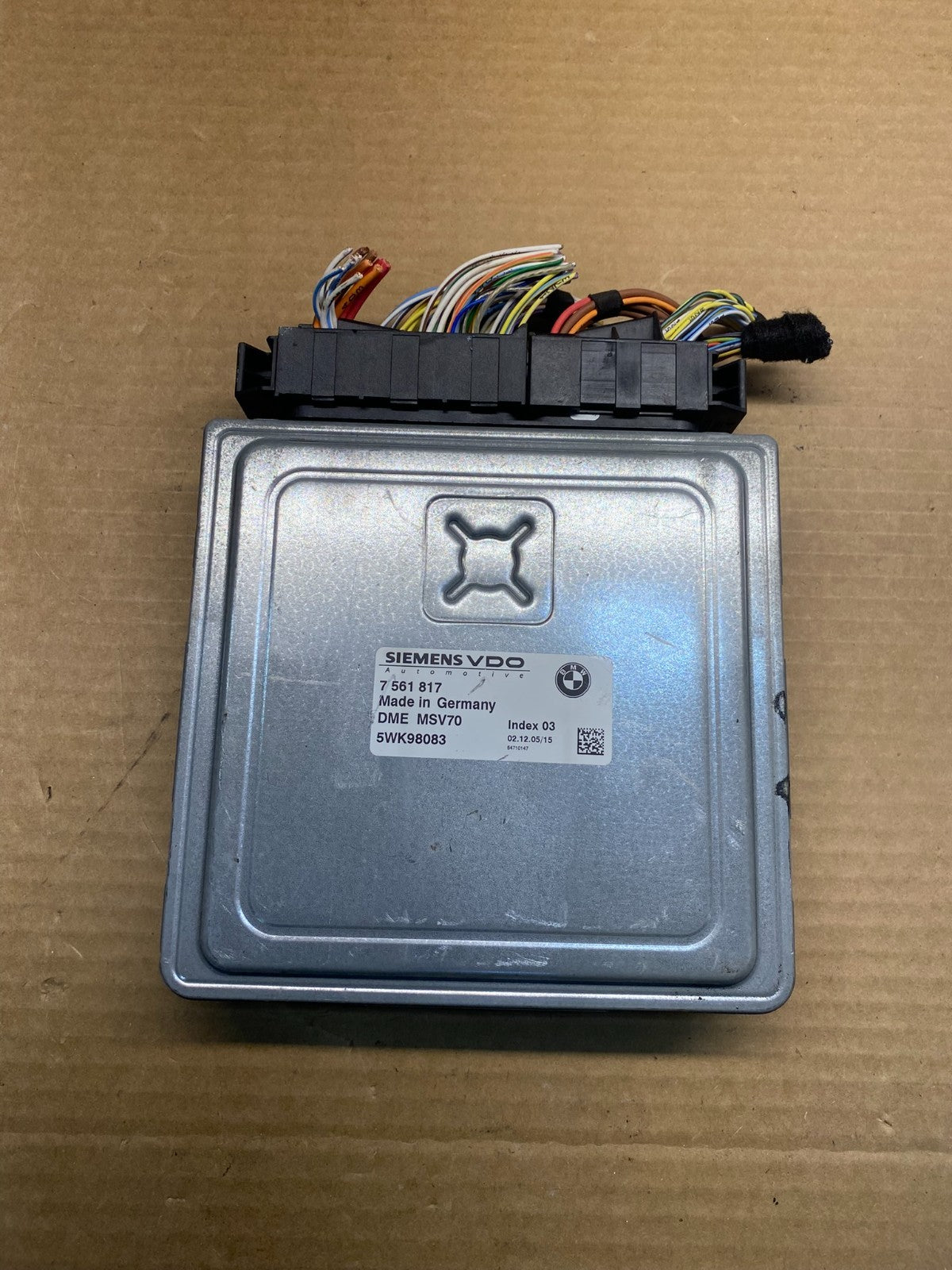 2006 - 2007 BMW 325i 525i ECU ECM Engine Control Module Computer AF4091 DW0