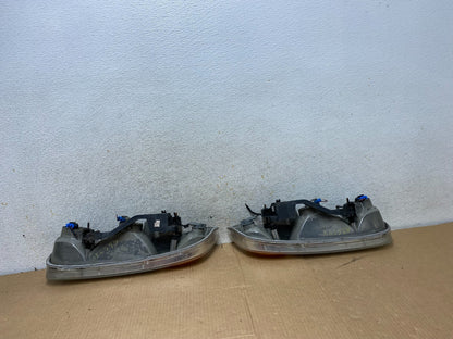 1998 - 2002 Saturn SL SL1 SL2 S Series Left+Right Halogen Headlights AI6894 DW8