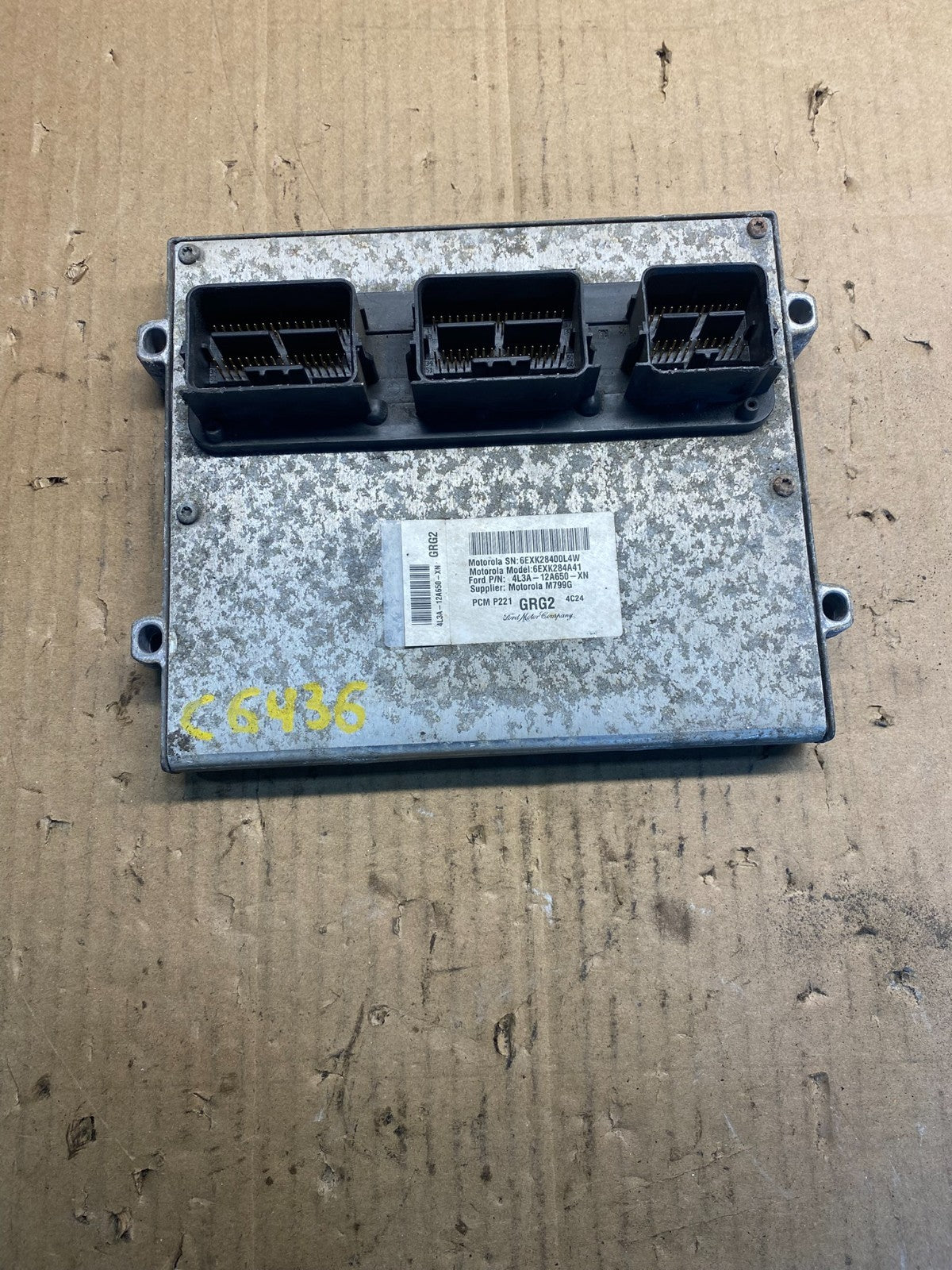 2004 Ford F-150 F150 4.6L Engine Control ECU Computer 4l3a-12a650-xn  AB4361 DG0