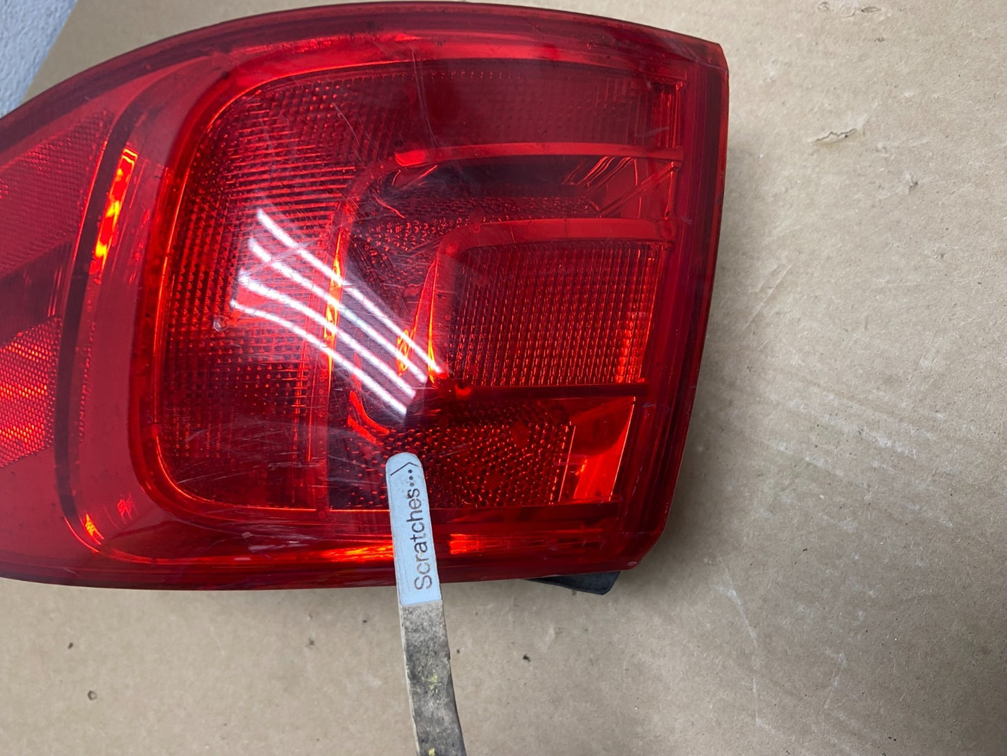 2011 to 2014 Volkswagen Jetta Right Passenger Rh Side Tail Light AF7349 DW3