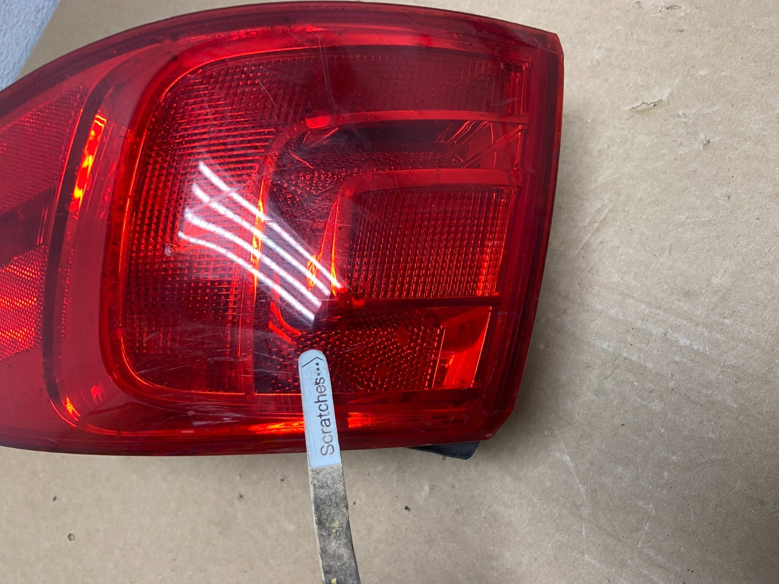 2011 to 2014 Volkswagen Jetta Right Passenger Rh Side Tail Light AF7349 DW3