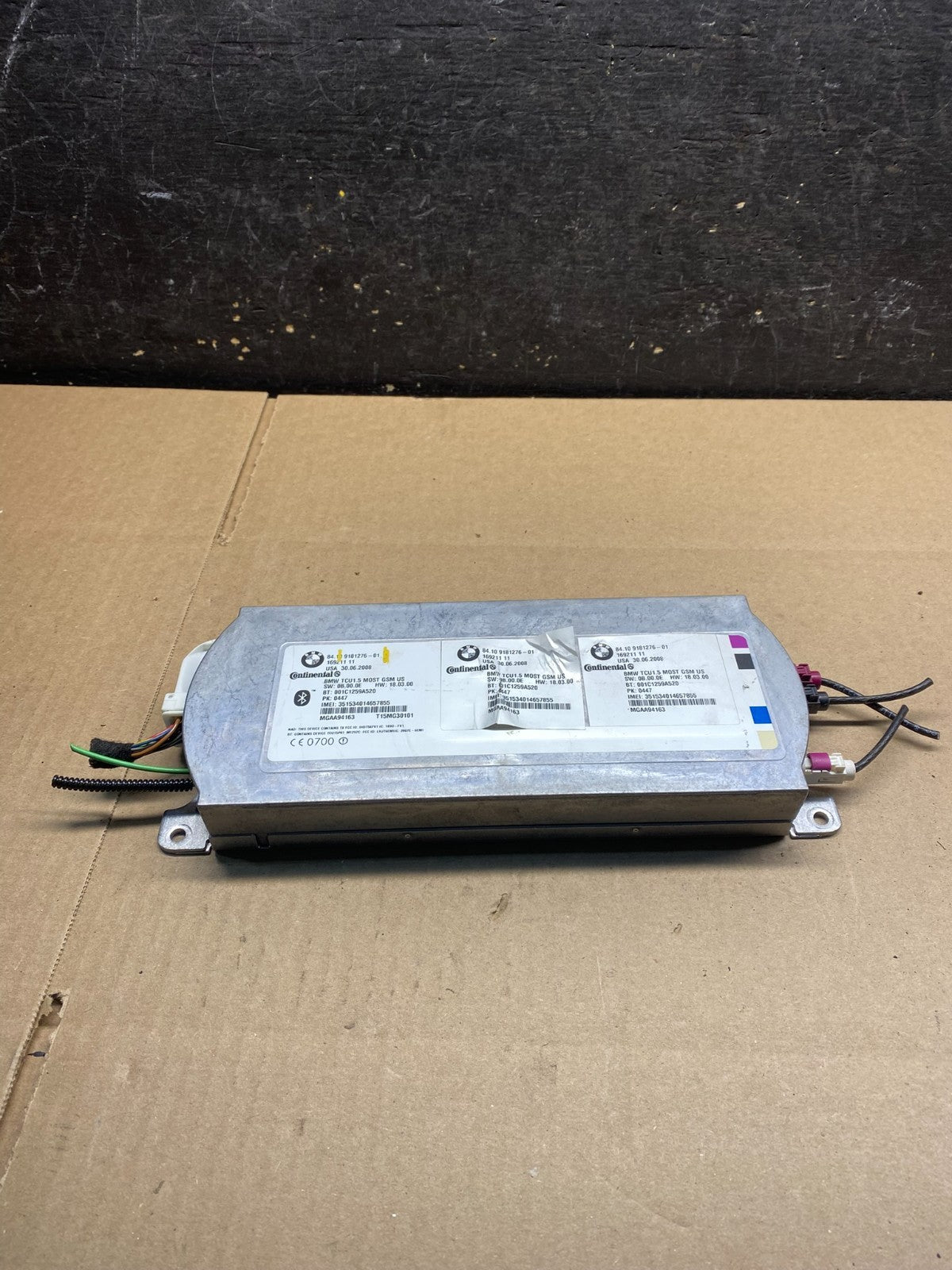 2006 to 2010 Bmw Bluetooth  Control Module Computer Telematics OEM V6485  DG0