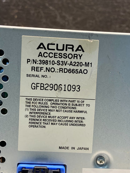 2005 to 2006 Acura Mdx Radio Stereo 6 CD Player Screen Display AE2561 DG6