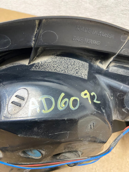 2013 2014 2015 Chevrolet Spark Left Driver Side Tail Light AD6092 DG6