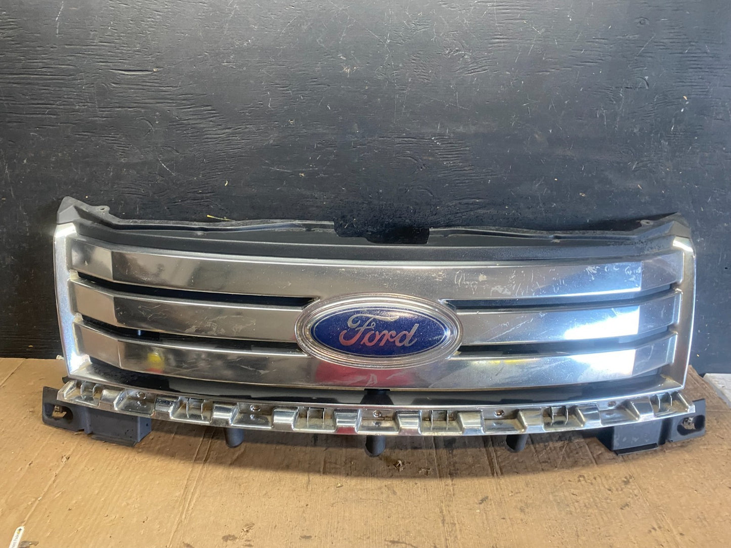 2007 2008 2009 2010 Ford Edge Front Upper Chrome Grill Grille Oem T6479 DG0