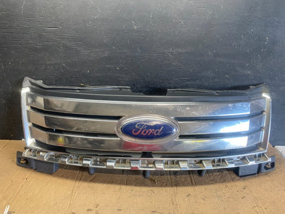 2007 2008 2009 2010 Ford Edge Front Upper Chrome Grill Grille Oem T6479 DG0