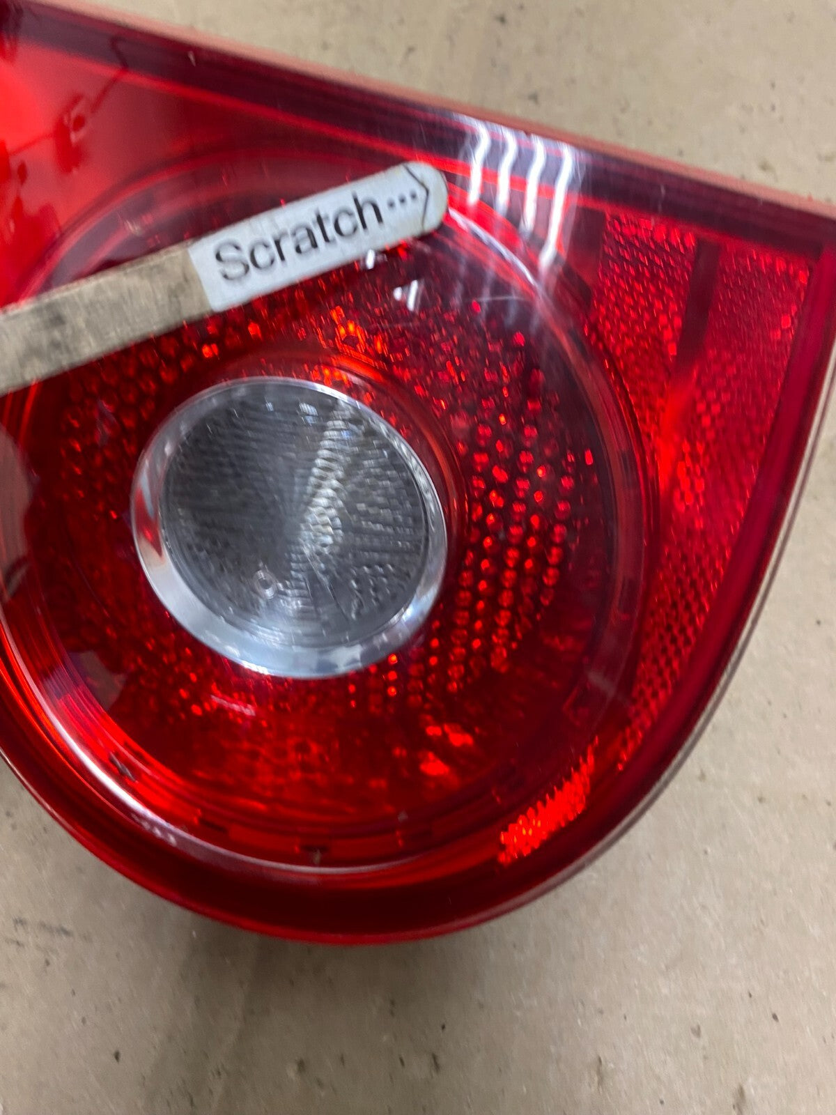 2006-2009 Volkswagen Golf Right Passenger Rh Tail Light Inner Trunk N4009 DW3