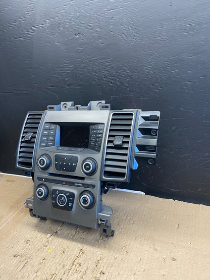 2010-2012 Ford Taurus Front Center Console Climate Radio Control Panel AB5907 DG3