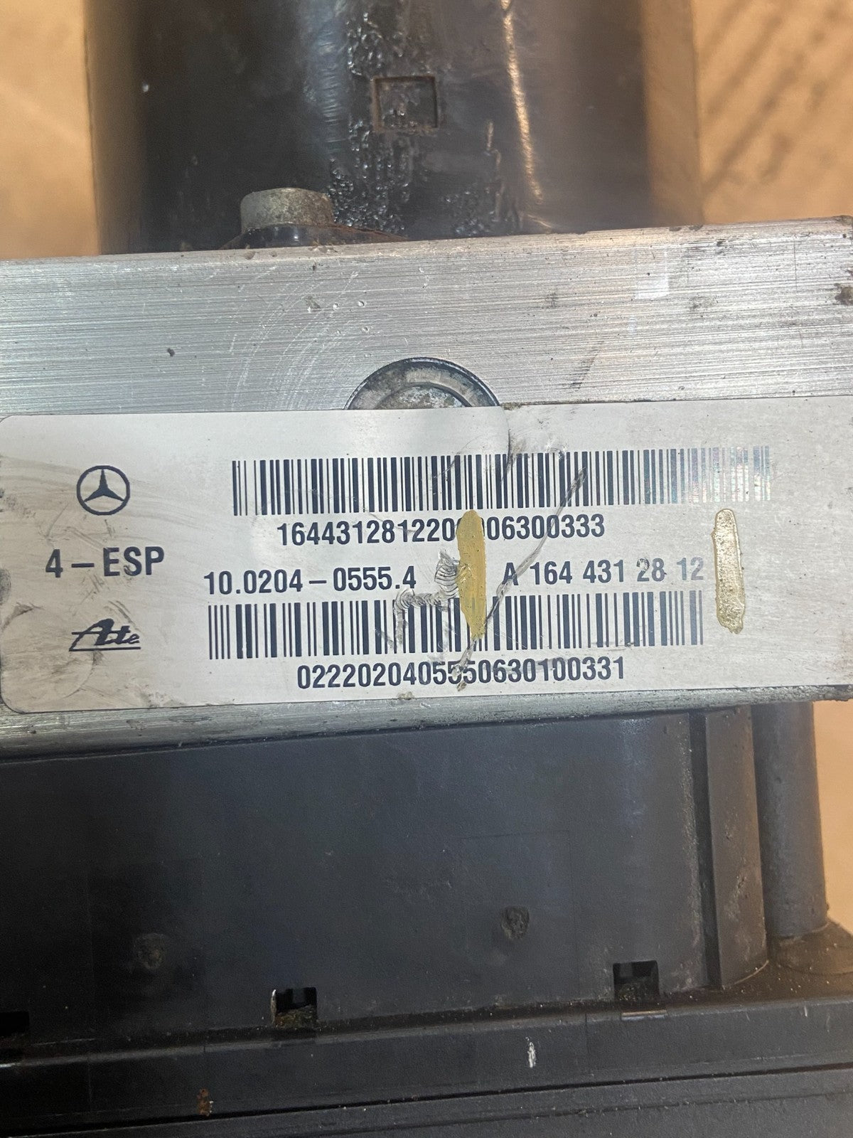2006 - 2009 Mercedes ML550 GL450 R350 ABS Anti Lock Brake Pump Module Y4343 DG6