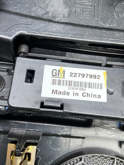 2012-2016 Chevrolet Equinox Center Dash Trim Speaker Panel Bezel Plate AB5389 DG5