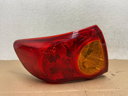 2009 to 2010 Toyota Corolla Left Driver Lh Side Tail Light AF4400 LK0