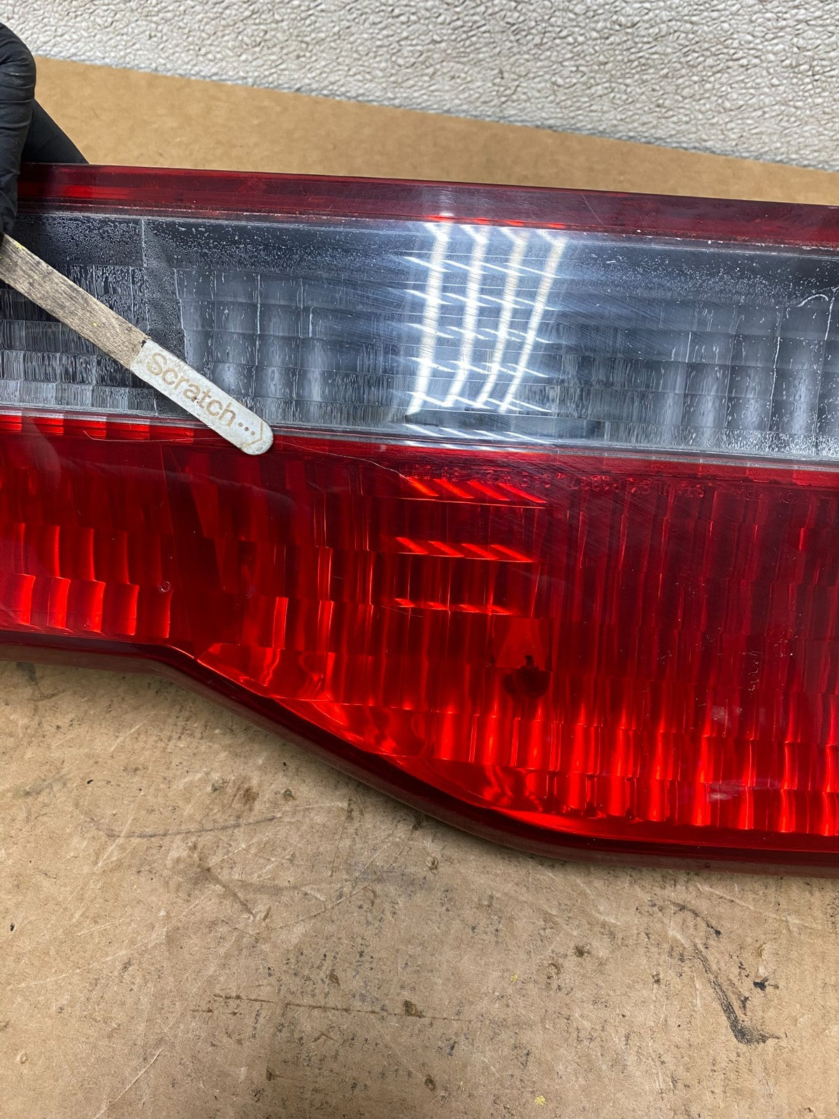 2001 to 2002 Honda Accord Left Driver LH Side Inner Tail Light OEM S6889 PS3