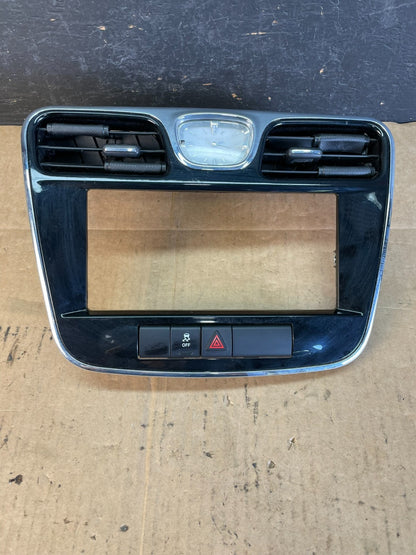 2011 - 2014 Chrysler 200 Dash Radio Bezel Trim Clock Hazard Bezel AC5227 DG0