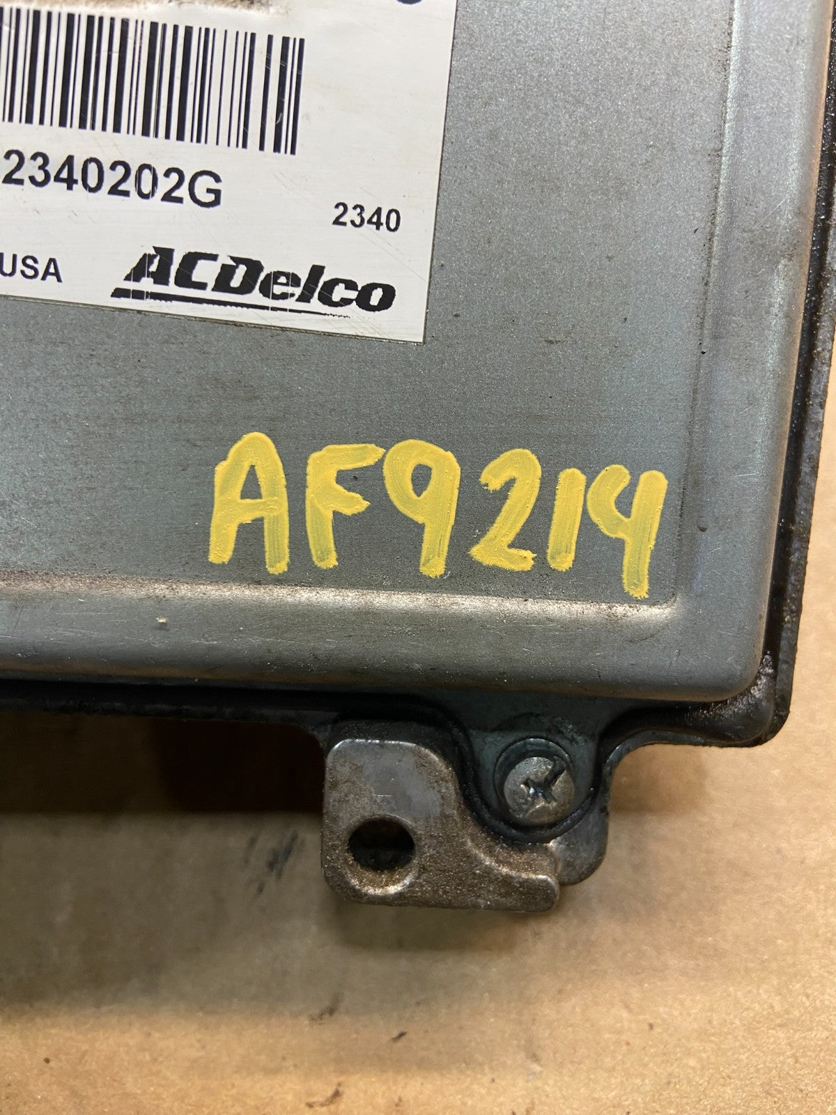 2010 to 2013 Chevrolet Silverado Yukon Engine Control Module ECM ECU AF9214 DG3