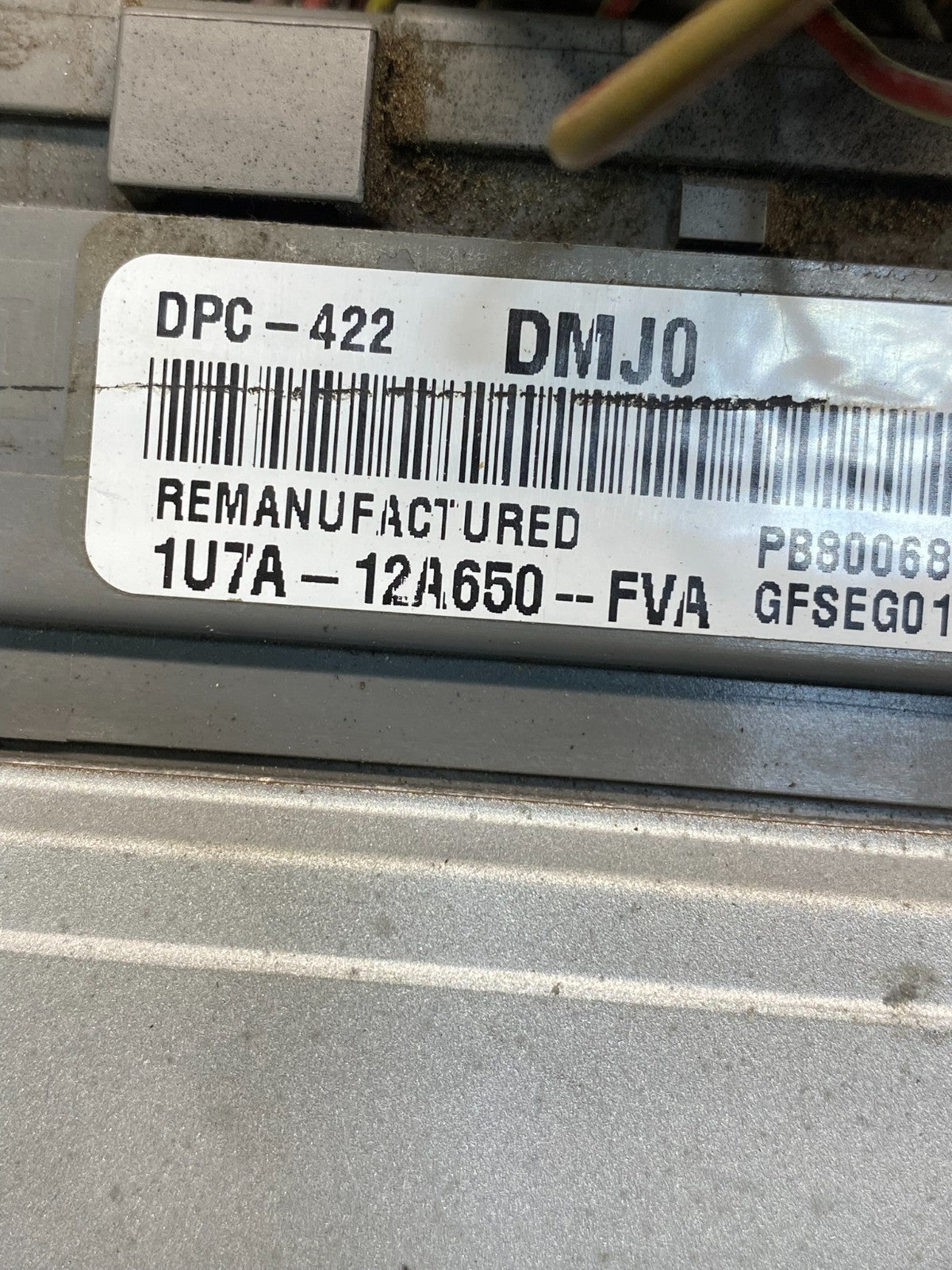 2001 Ford F450 F550 7.3L Diesel PCM ECM Computer Module 1U7A-12A650-FVA AD73772