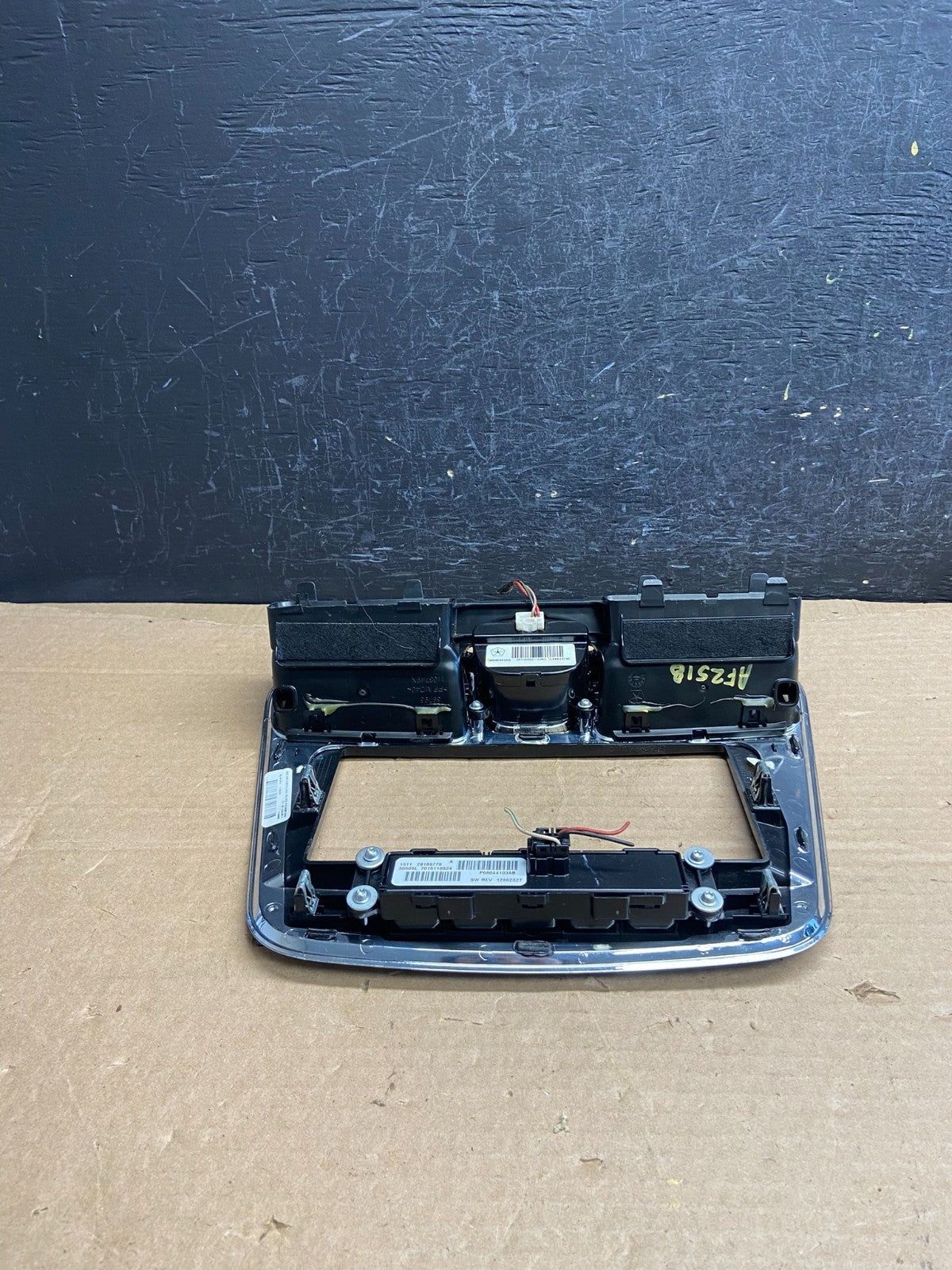 2011 - 2014 Chrysler 200 Dash Radio Bezel Trim Clock Hazard Bezel AF2518 DG4