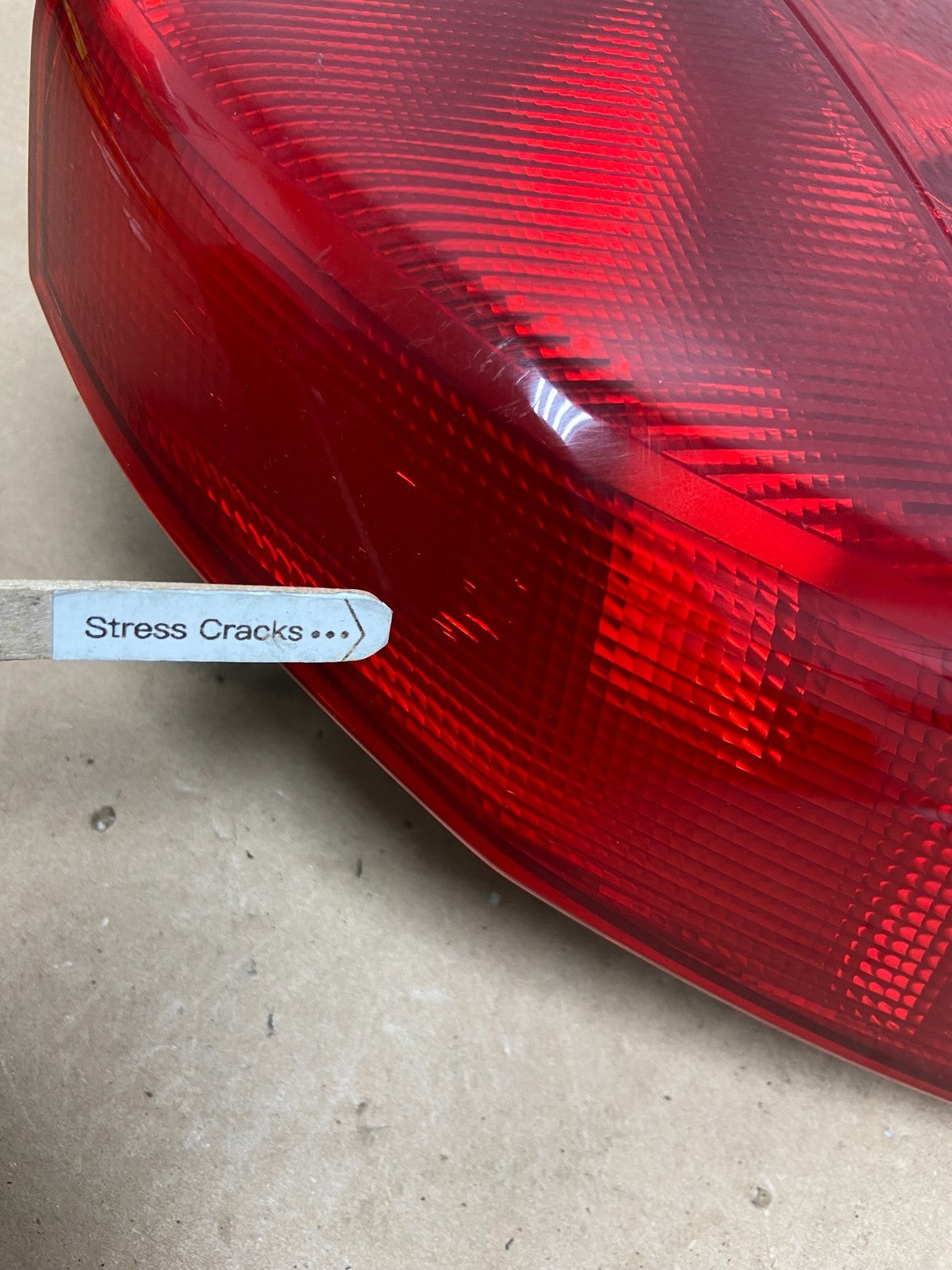 2001 2002 2003 Honda Civic Sedan Left Driver Lh Side Tail Light AG3410 PS4