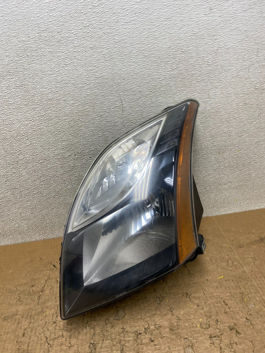 2010-2012 Nissan Sentra Halogen Left Driver LH Black Headlight V8473 DW0