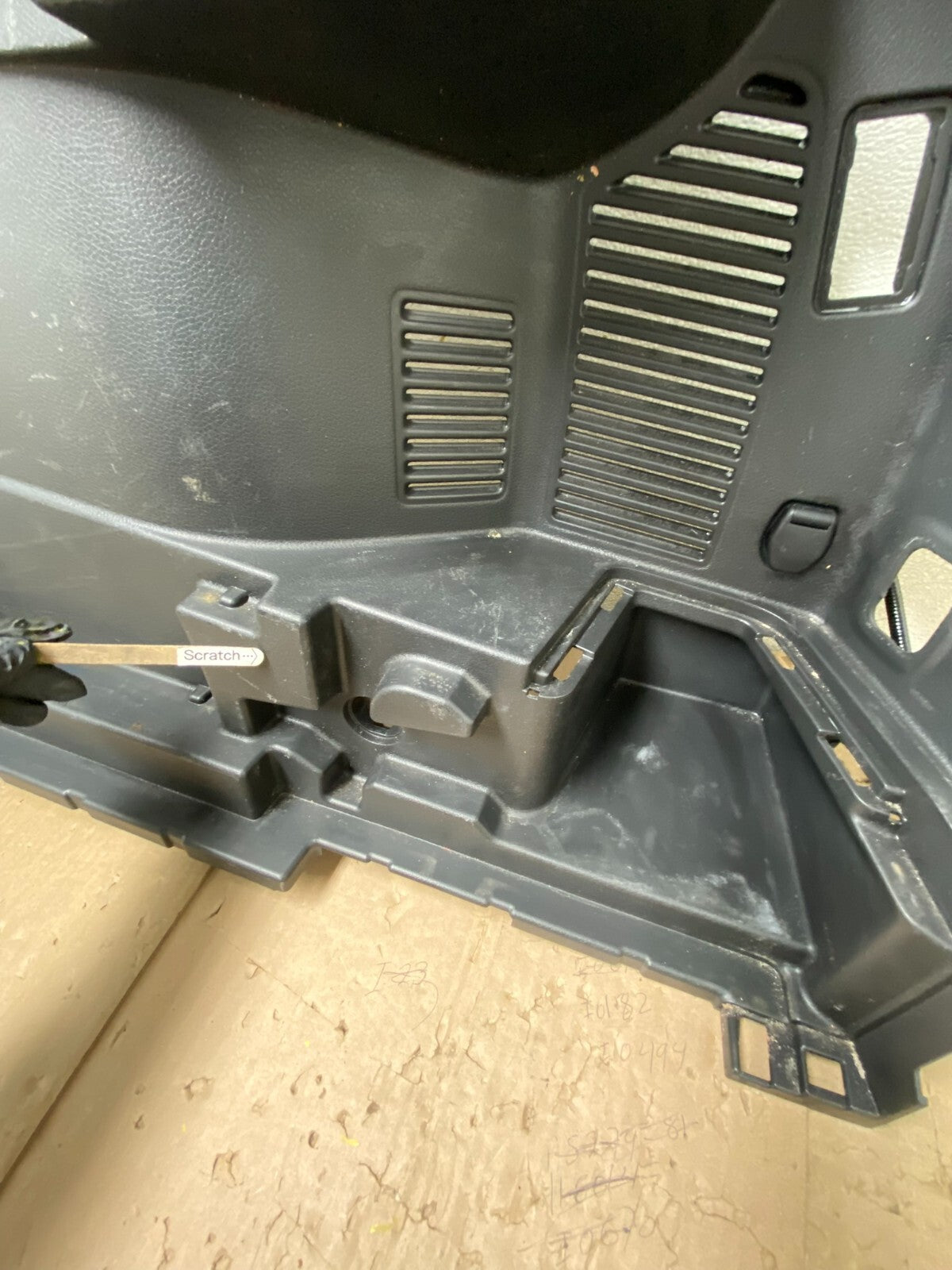 2016-2020 Nissan Rogue Rear Right Passen Quarter Panel Interior Trunk Trim I25434