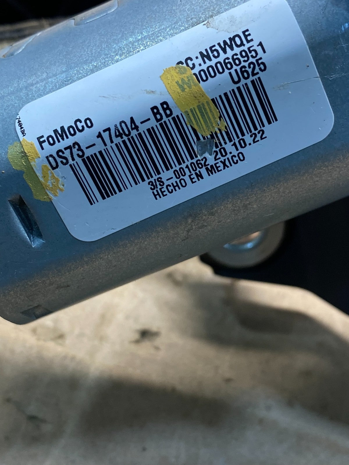 2020 to 2023 Ford Explorer Rear Windshield Wiper Motor ae8265 DG6