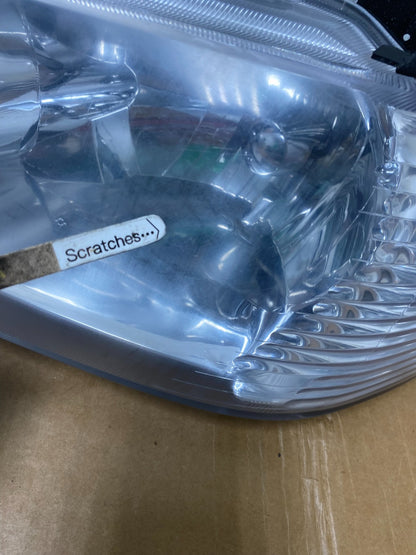 2002 - 2003 Mitsubishi Lancer Left+Right Side Headlights Halogen AD89394