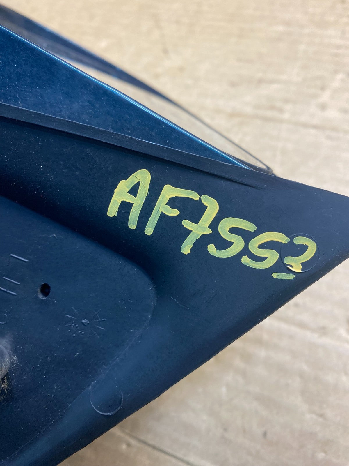 1989 1997 Mercury Cougar Left Driver LH Side View Door Mirror Panel af7553 DG12
