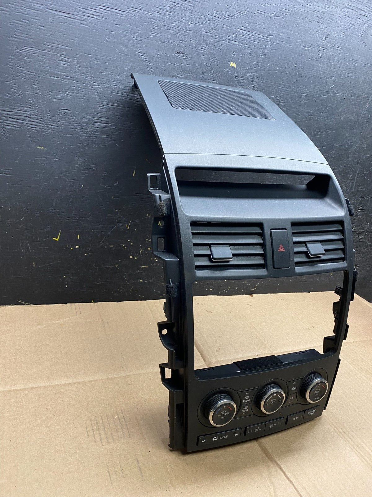 2010 - 2015 Mazda CX-9 Radio Dash Trim Bezel W/Vent AC Climate Control AA4471 DG2