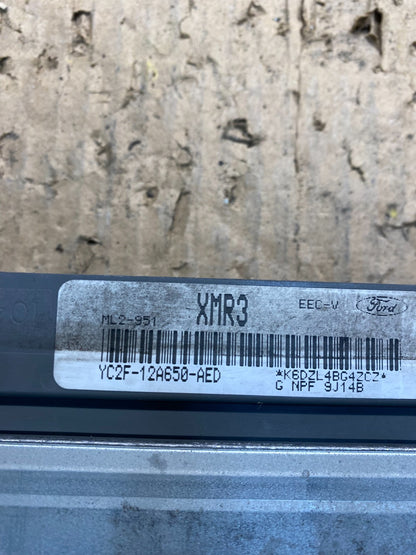 2002 Ford Van E150 E250 4.2L Engine Control ECU ECM yc2f-12a650-aed w3936 DG3