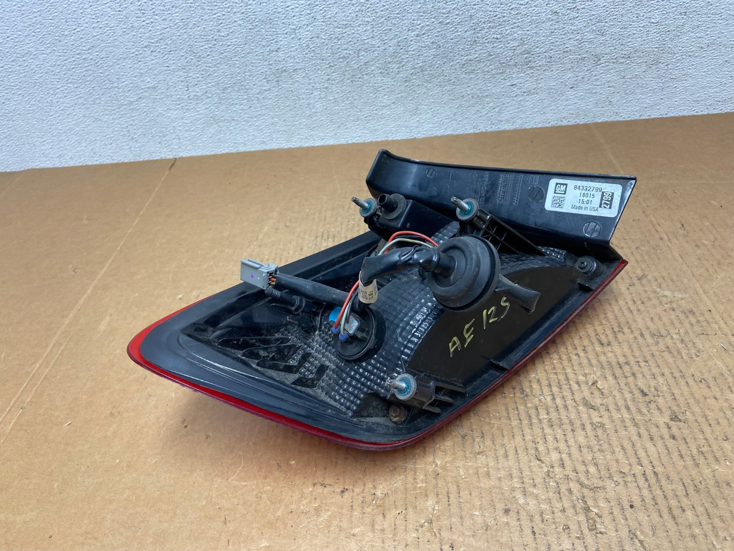2016 2017 2018 Chevrolet Cruze Right Passinger RH Tail Light AE1251 LK5