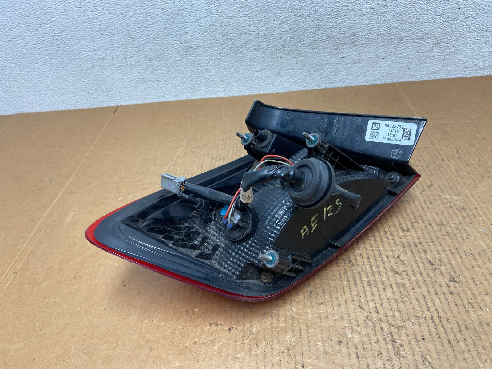 2016 2017 2018 Chevrolet Cruze Right Passinger RH Tail Light AE1251 LK5