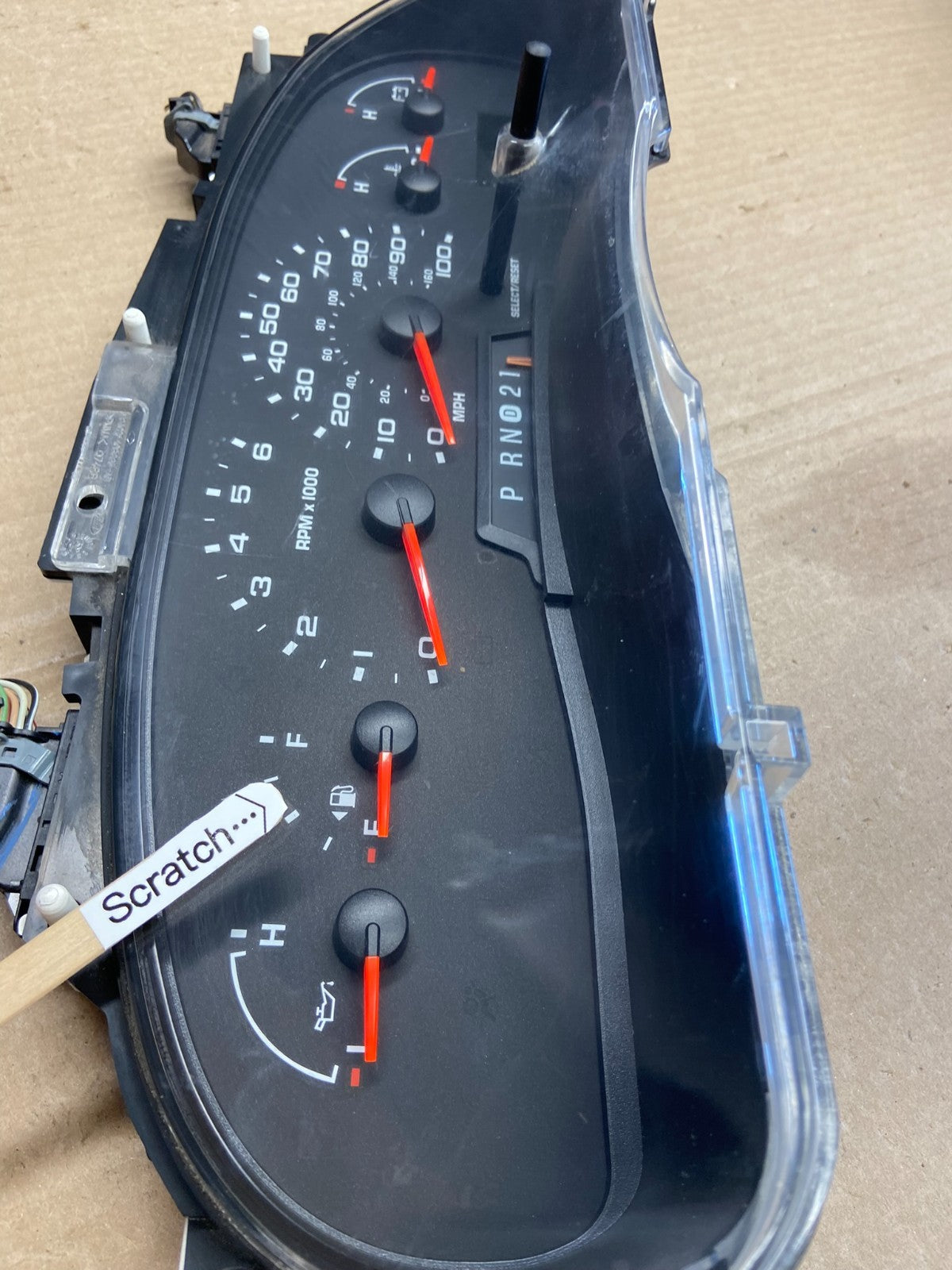 2004 to 2008 Ford E150 E250 Gauge Speedometer Cluster ah1475 DG4