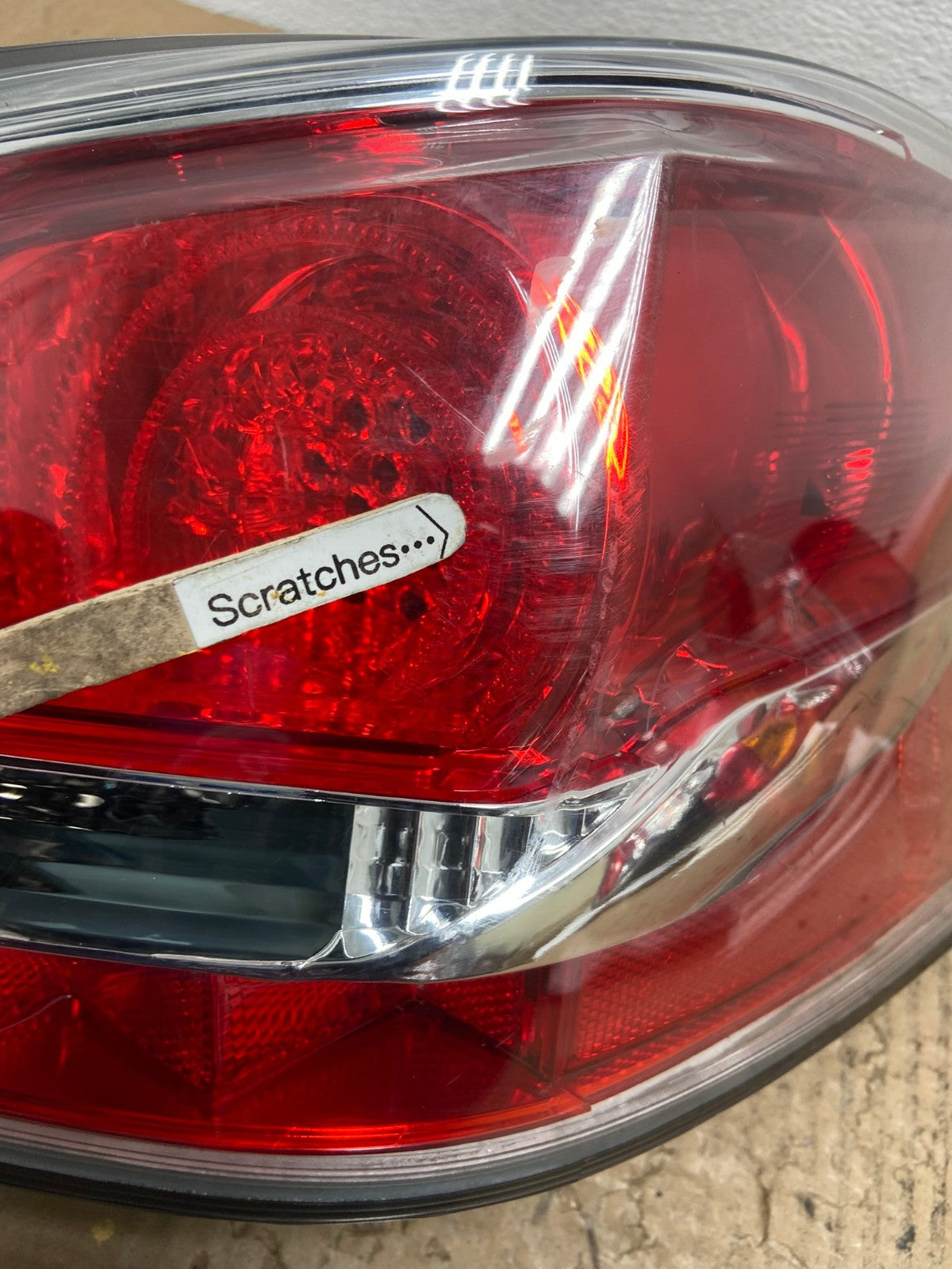 2013 2014 2015 Nissan Altima Right Passenger LED Side Tail Light DEPO AC5502 LK3