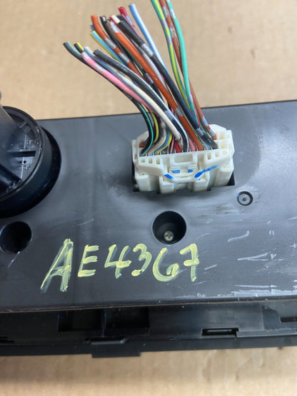 2009 - 2013 Mazda 6 A/C Manual Climate Control Panel AE4367 DG5