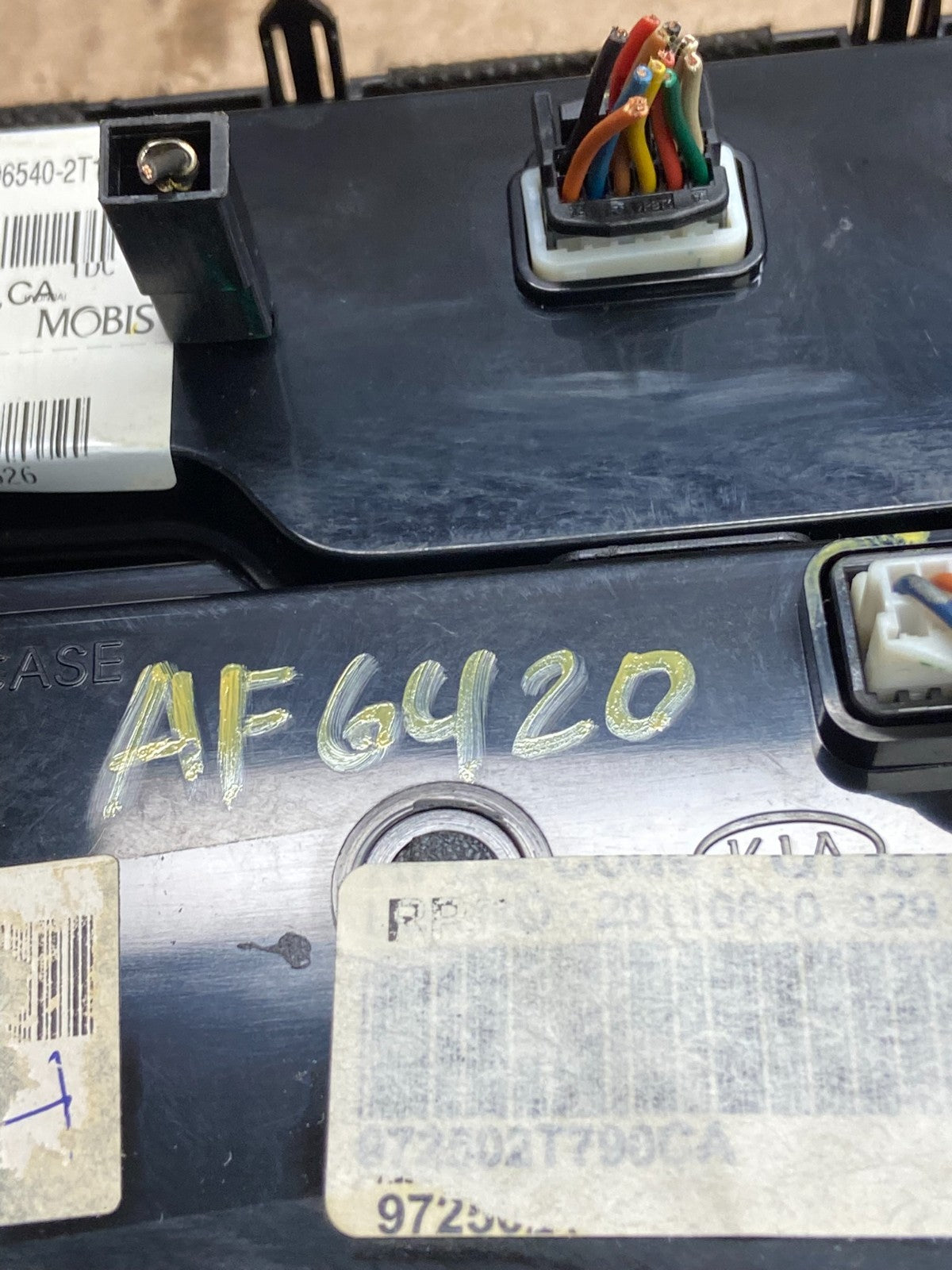 2011 2012 2013 Kia Optima Ac A/C Heater Climate Control af6420 DG6