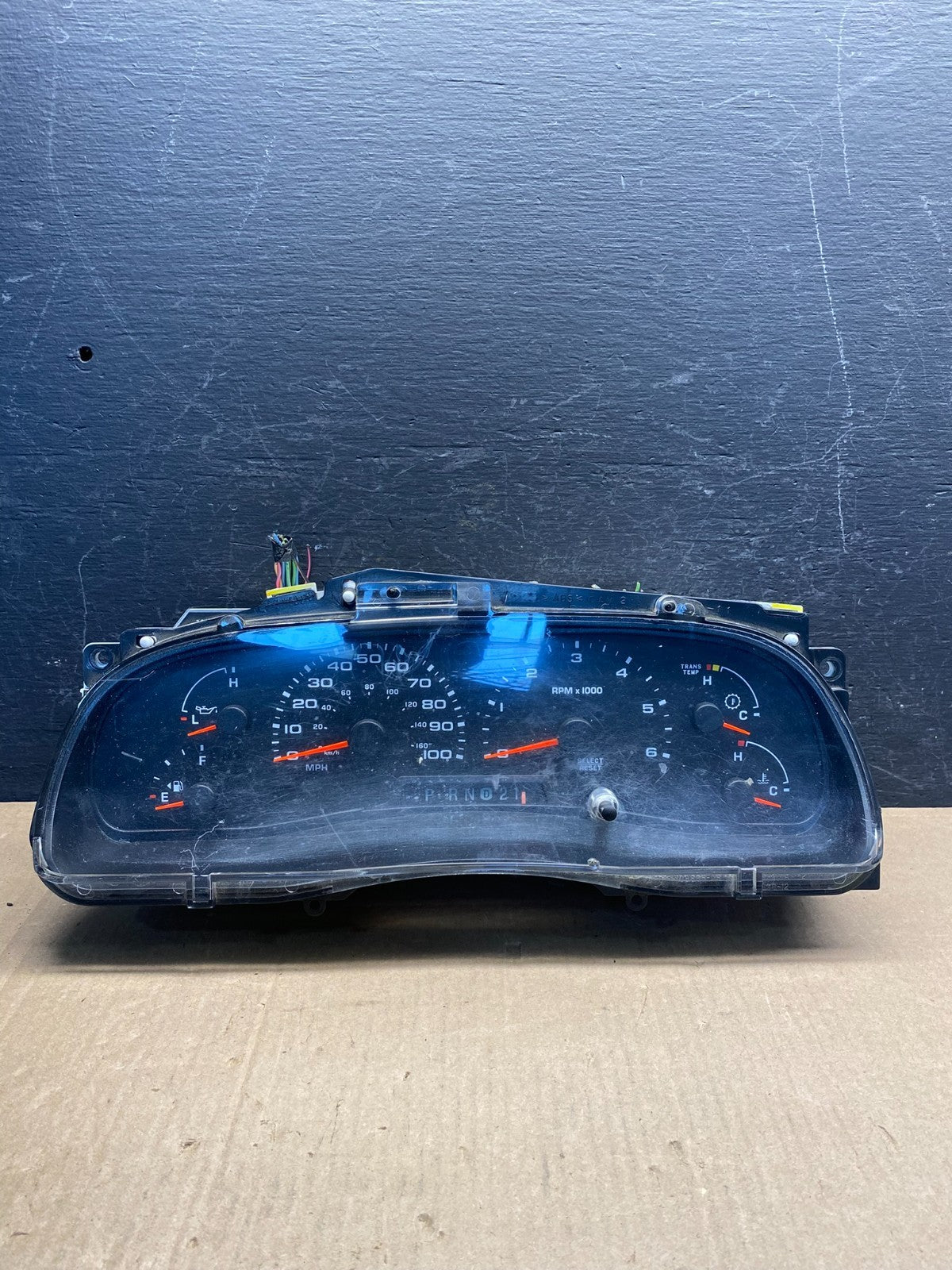 2000 2001 2002 Ford Expedition Speedometer Instrument Gauge Cluster Oe ae7612 DG0