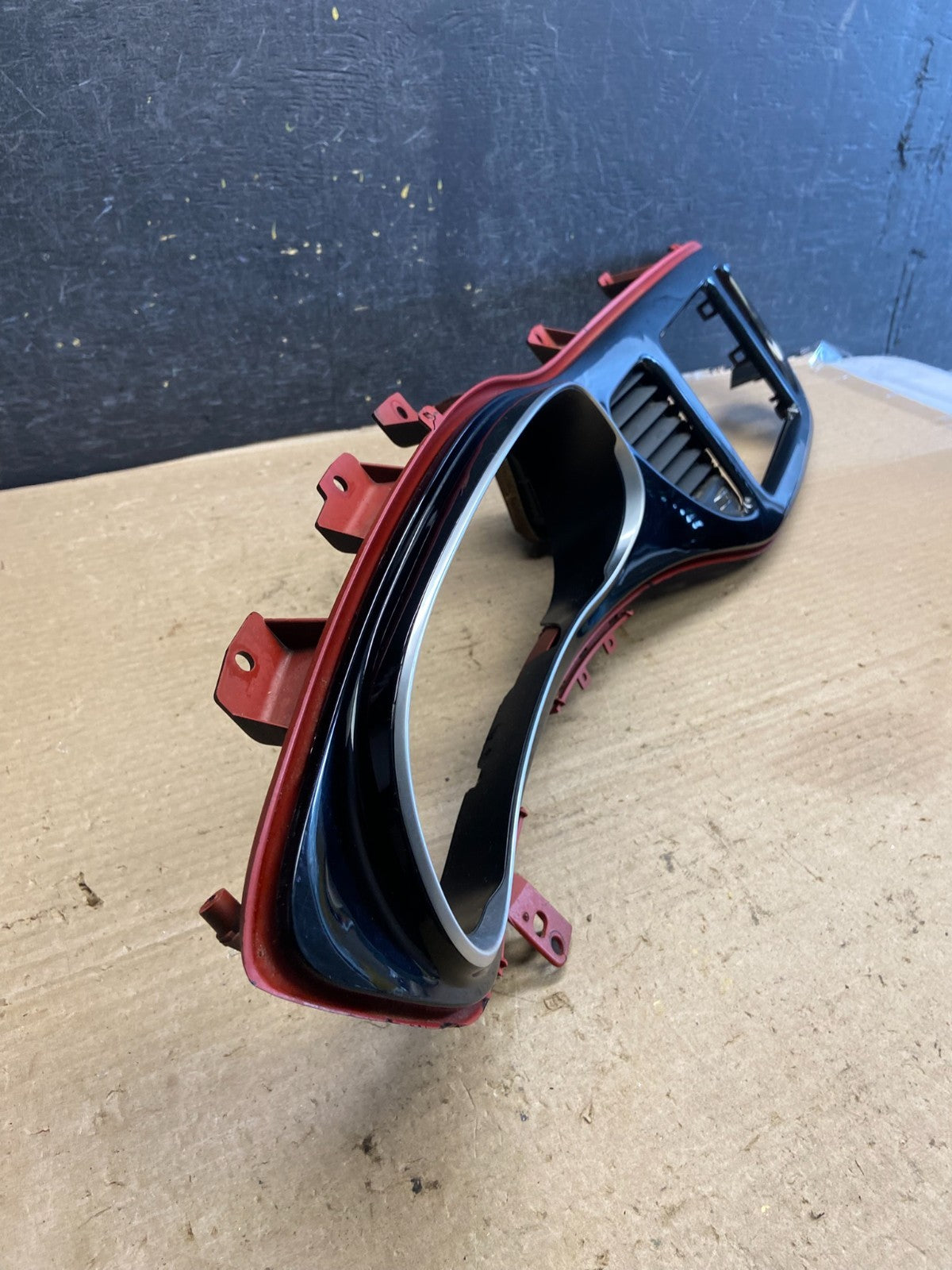 2013 - 2016 Dodge Dart Dash Speedometer Cluster Radio Trim Bezel Black AH3835 DG1