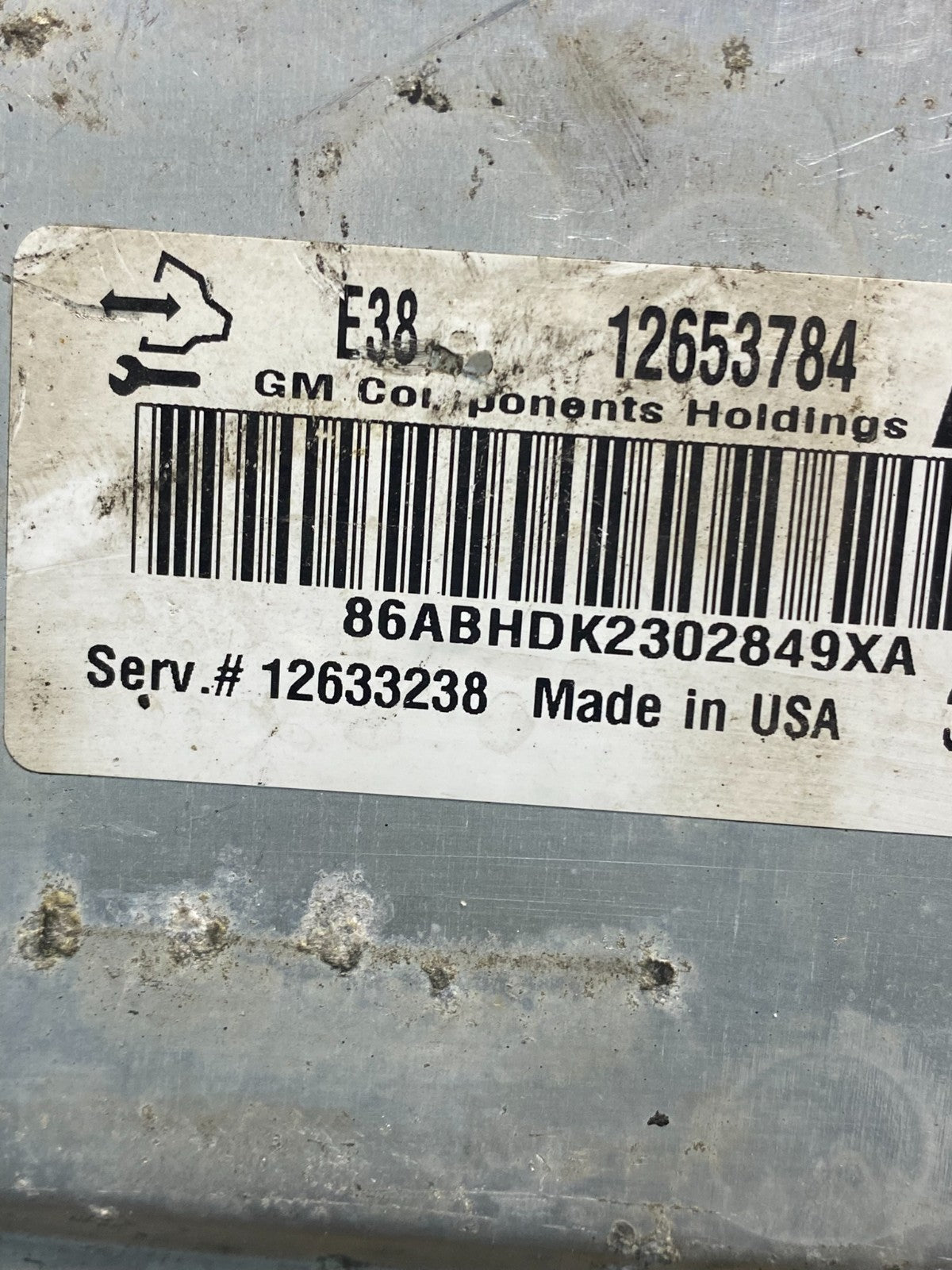 2010 to 2013 Chevrolet Silverado Yukon Engine Control Module ECM ECU AF8976 DG2