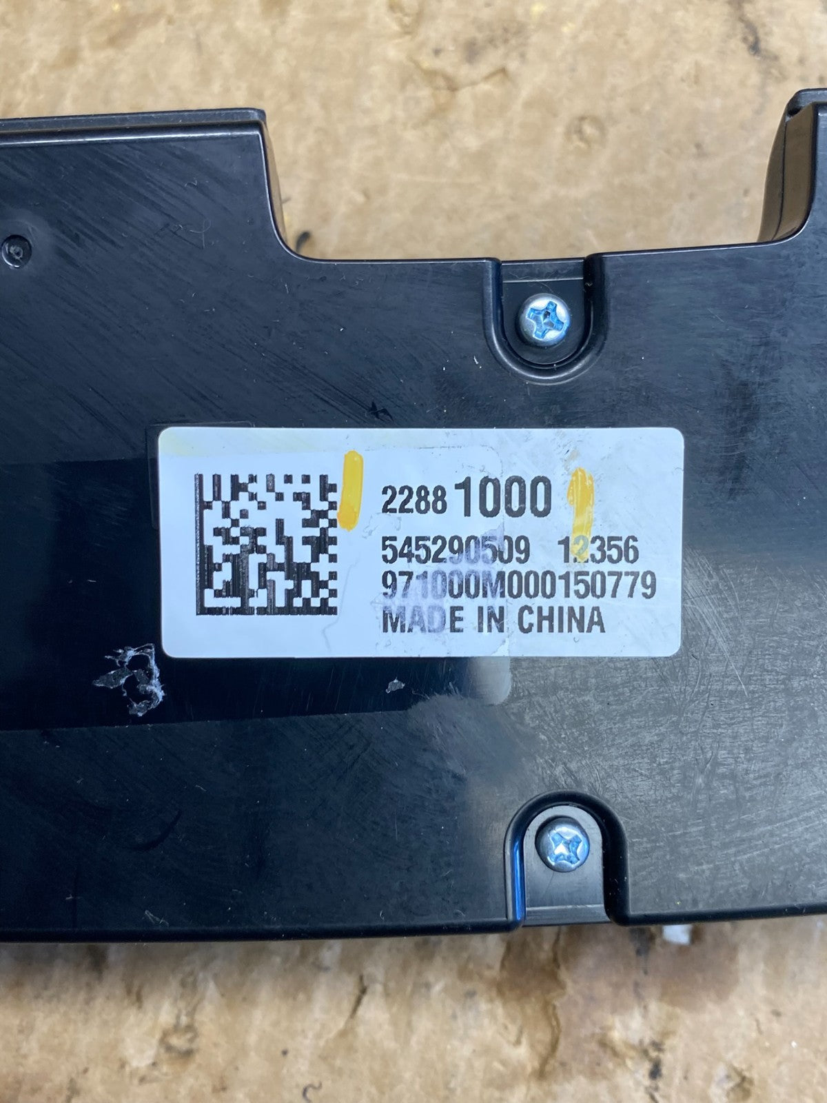 2013 2014 2015 Chevrolet Malibu AM FM Radio Control Panel z4444 DG5