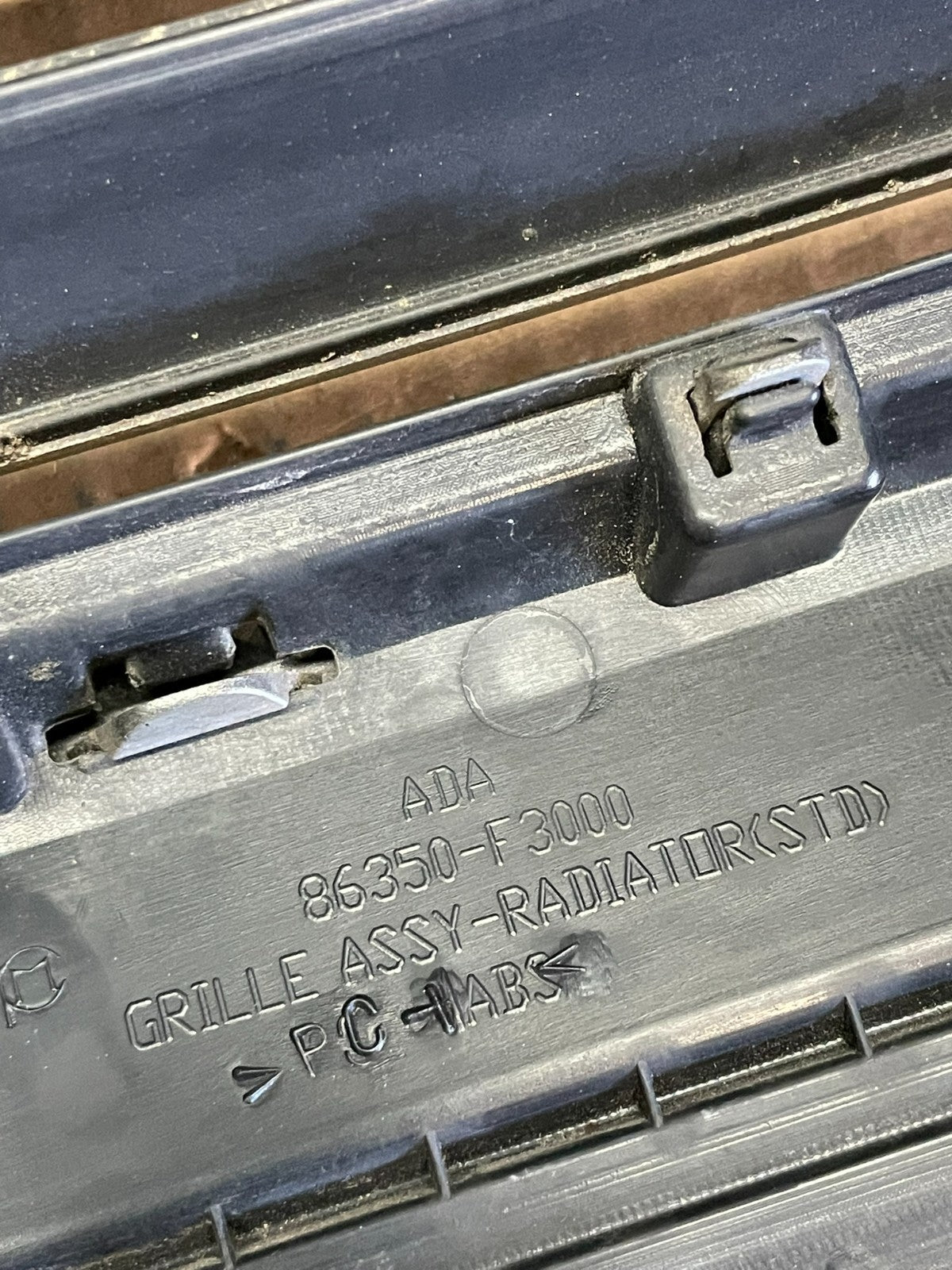 2017 2018 Hyundai Elantra Front Upper Grille Grill Oem AB7689 MS3