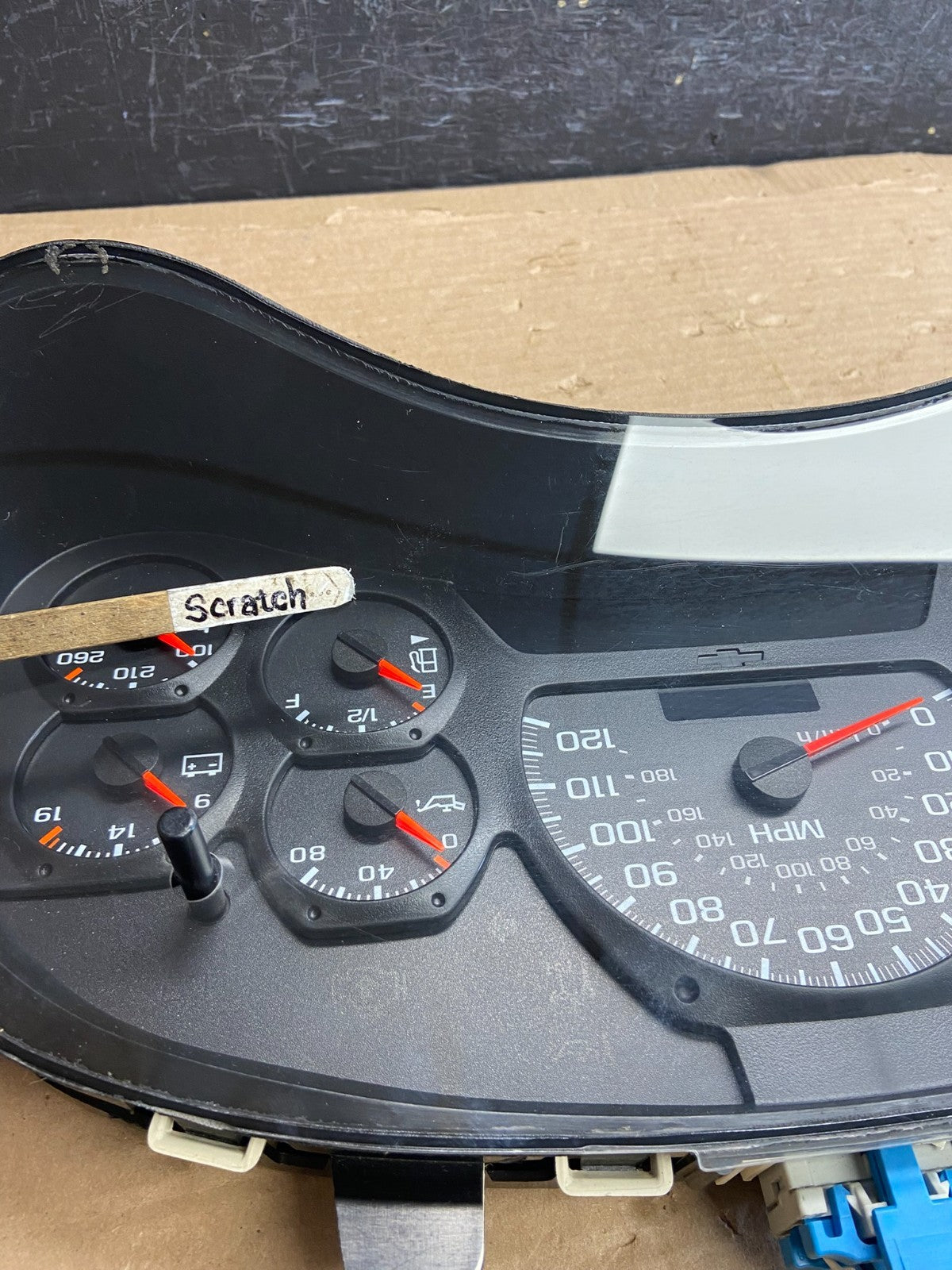 2002 to 2005 Chevrolet Trailblazer Speedometer Cluster Gauge af2554 DG3