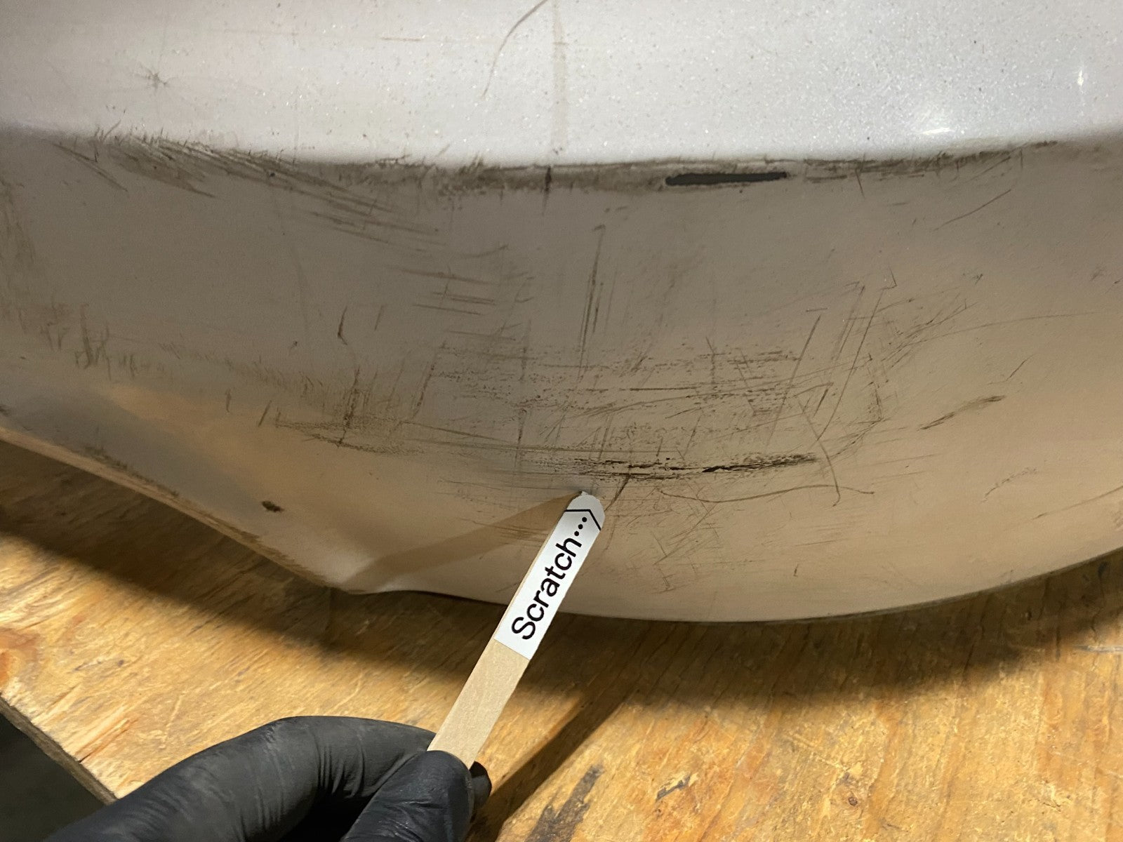 2009 to 2012 Lincoln MKS Rear Bumper Cover OEM AA61709