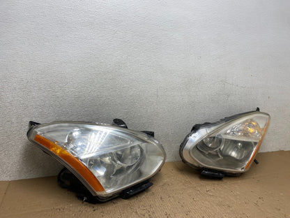 2009 - 2013 Nissan Rogue Left+Right Side Set Halogen Headlights OEM T8039 DW2